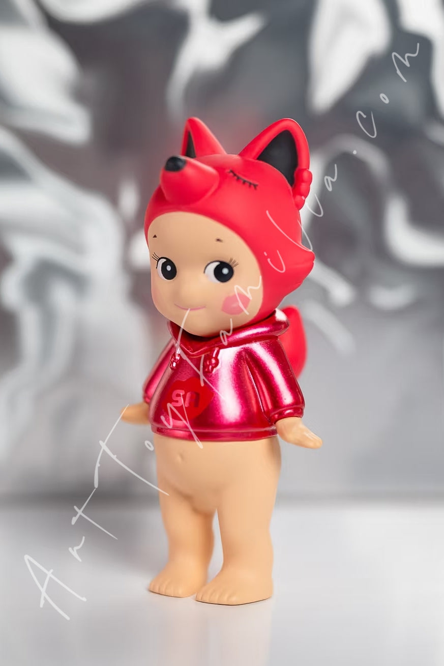 Dreams Sonny Angel × Shu Uemura Makeup Angel Series Figures Lava Fox