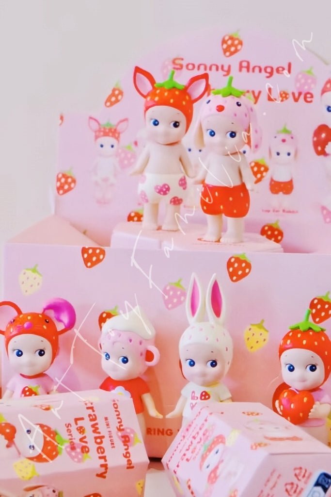 Sonny Angel - Sonny Angel Strawberry Love Series - 恋恋草莓系列 6 Confirmed Figures(opened box sealed bag) - 6个确认款