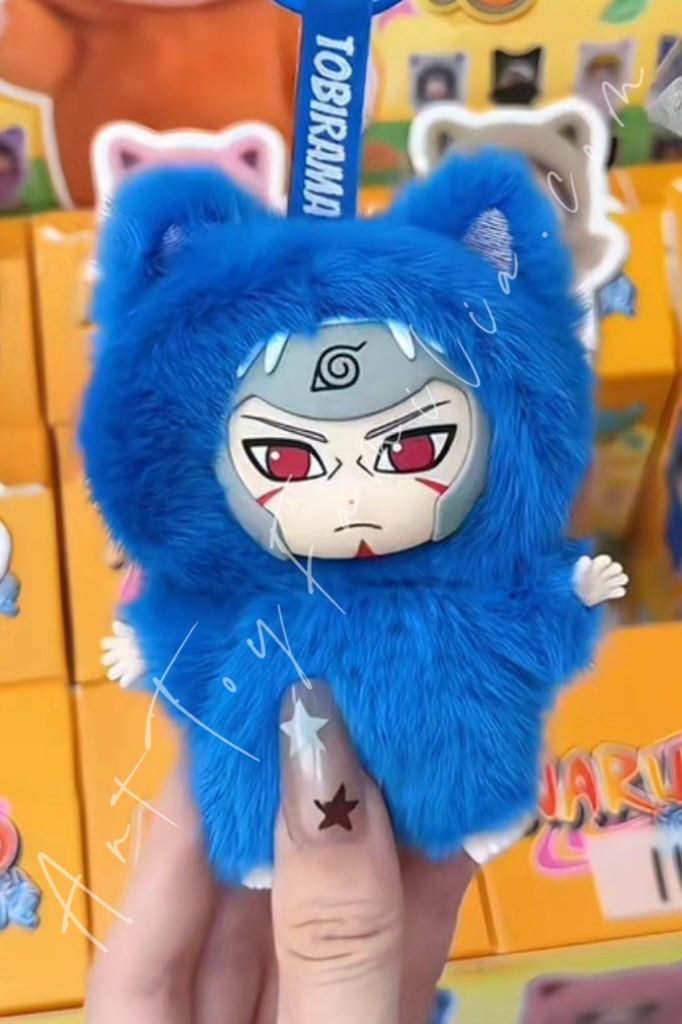 Eaki Naruto Shippuden Kitten Land Series Plush Doll Blind Box Tobirama