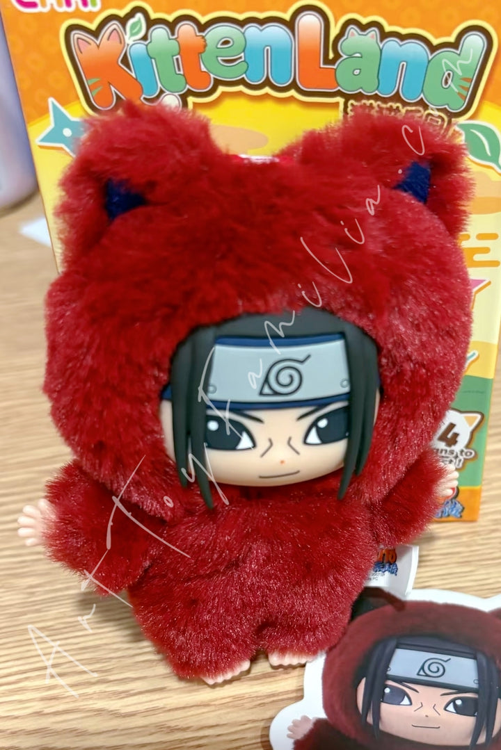 Eaki Naruto Shippuden Kitten Land Series Plush Doll Blind Box Tobirama (Secret)