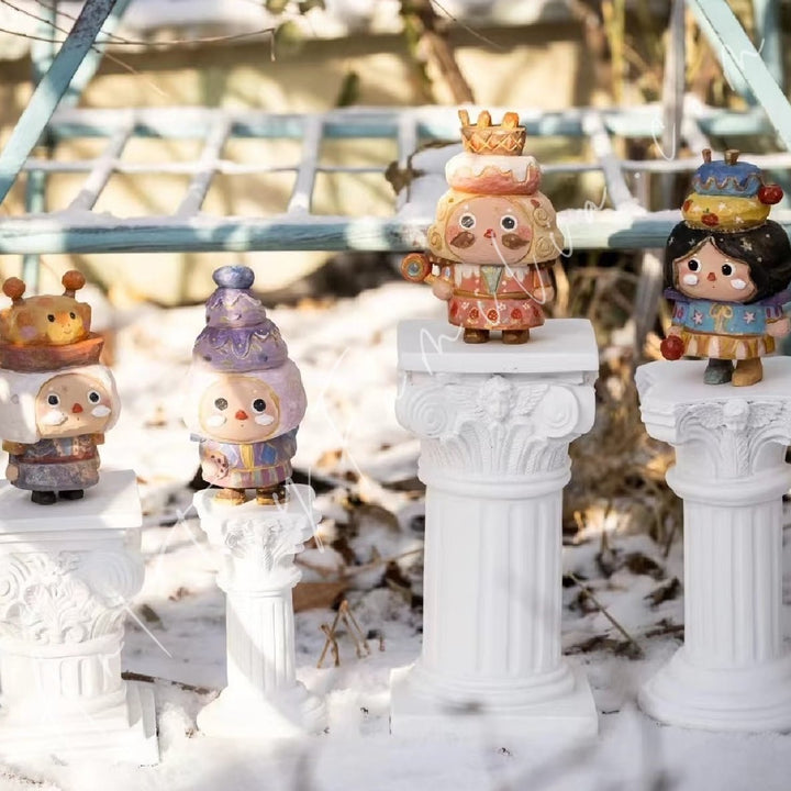 Art Toy Familia - Europa Column Blindbox Display Base - 153 Base Only No Doll Cylindrical Base Ver. - L - 圆底大号