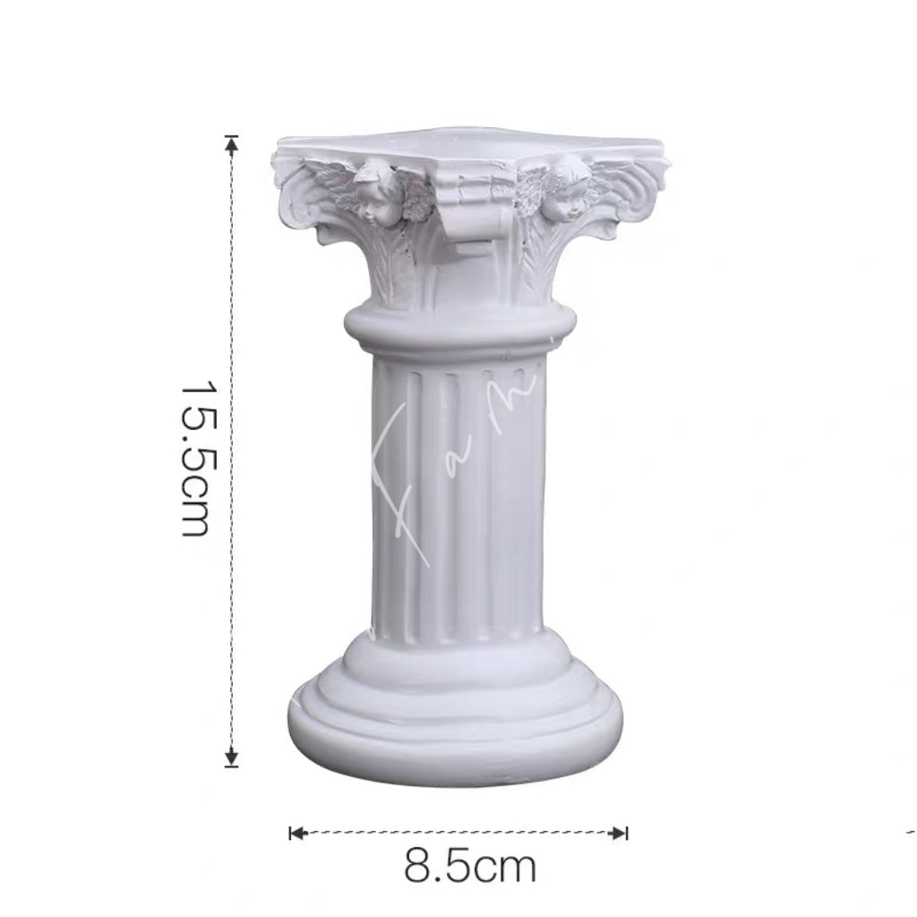 Art Toy Familia - Europa Column Blindbox Display Base - 153 Base Only No Doll Cylindrical Base Ver. - L - 圆底大号