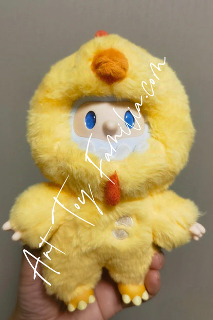 Farmer Bob Ani-Monster Series Vinyl Plush Pendant Chick-Monster Bob
