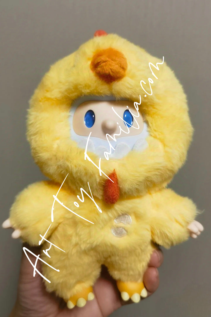 Farmer Bob Ani-Monster Series Vinyl Plush Pendant Chick-Monster Bob