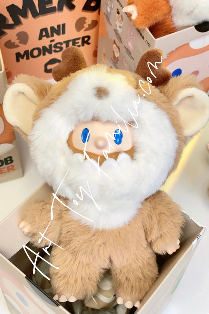 Farmer Bob Ani-Monster Series Vinyl Plush Pendant Deer-Monster Bob