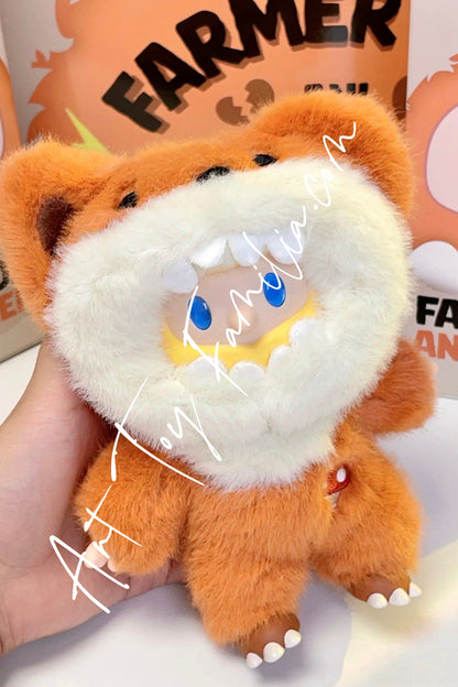 Farmer Bob Ani-Monster Series Vinyl Plush Pendant Fox-Monster Bob