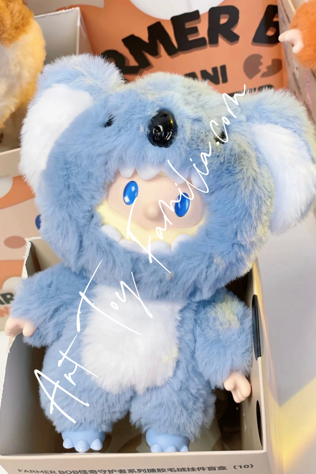 Farmer Bob Ani-Monster Series Vinyl Plush Pendant Koala-Monster Bob