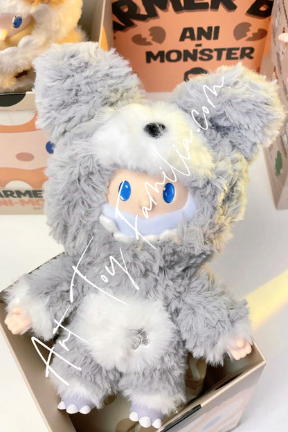 Farmer Bob Ani-Monster Series Vinyl Plush Pendant Schnauzer-Monster Bob