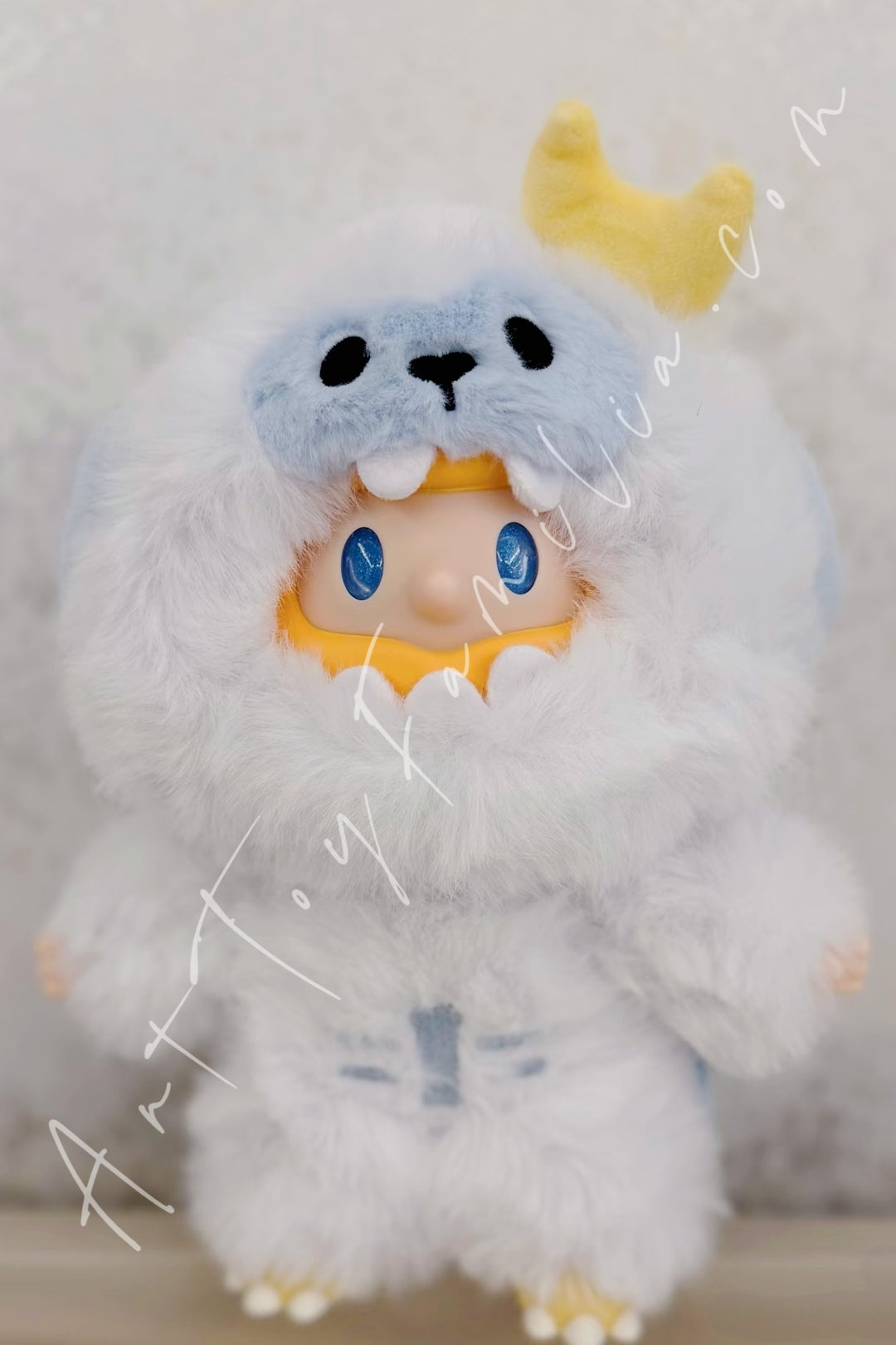 Finding Unicorn Farmer Bob Monster Ani-Night Series Vinyl Plush Moon Skull-Ape Bob