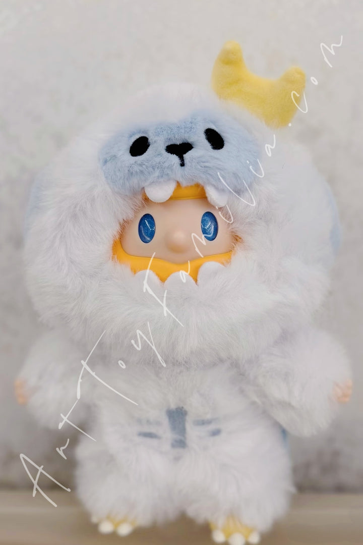 Finding Unicorn Farmer Bob Monster Ani-Night Series Vinyl Plush Moon Skull-Ape Bob