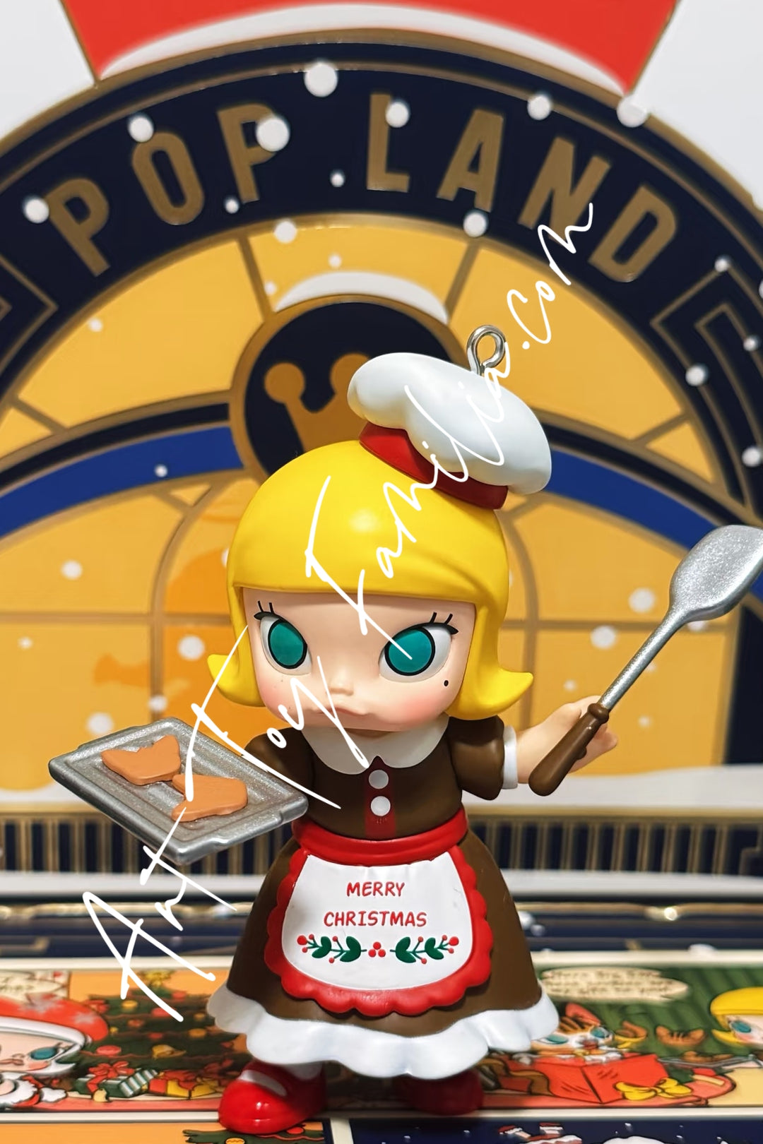 molly castle miracle box series Little Painter Wreath   小画家圣诞花环