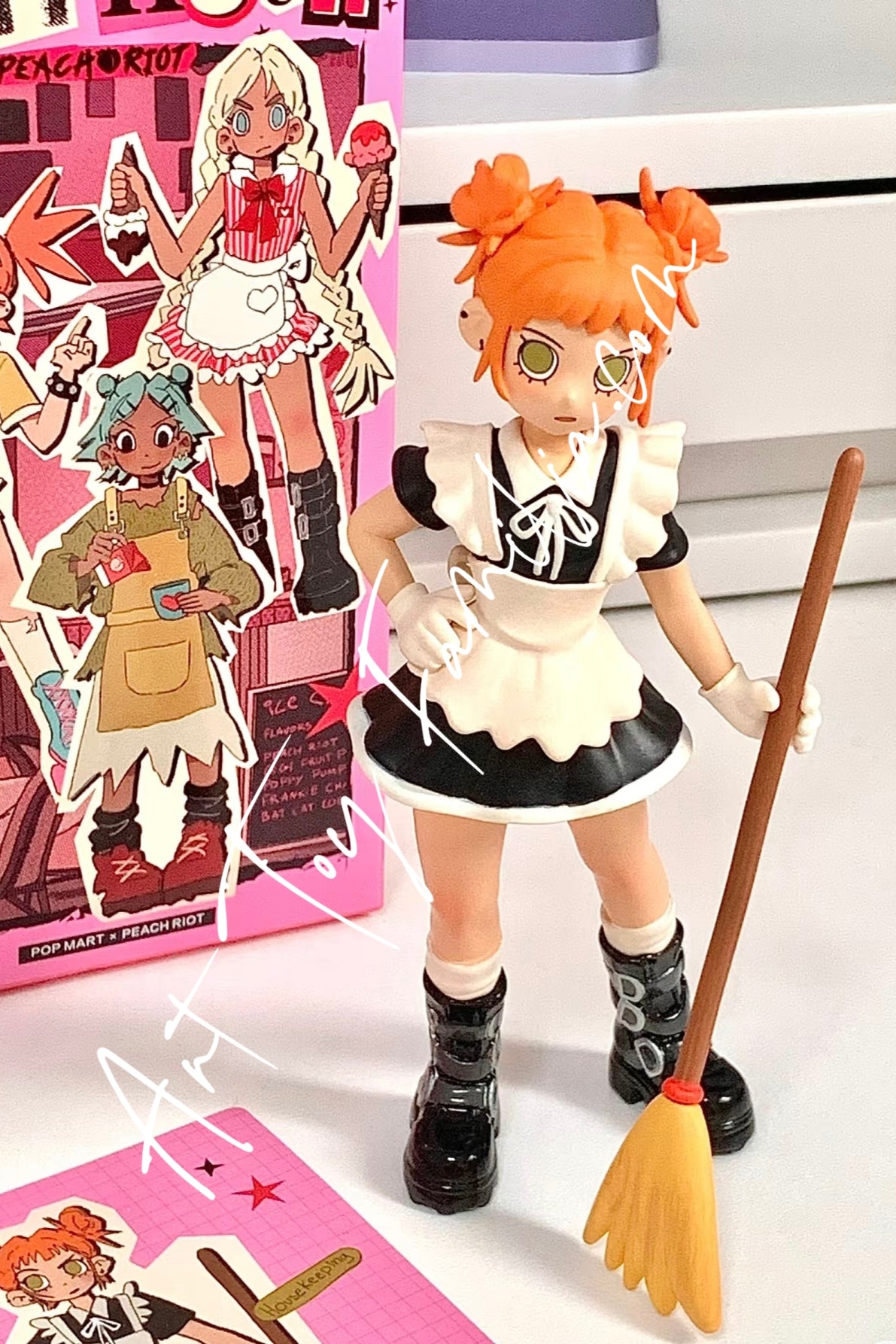 Peach Riot RUSH HOUR Gigi 4体セット Peach Riot Rush Hour Series - 叛桃朋克经济学系列 – Art Toy