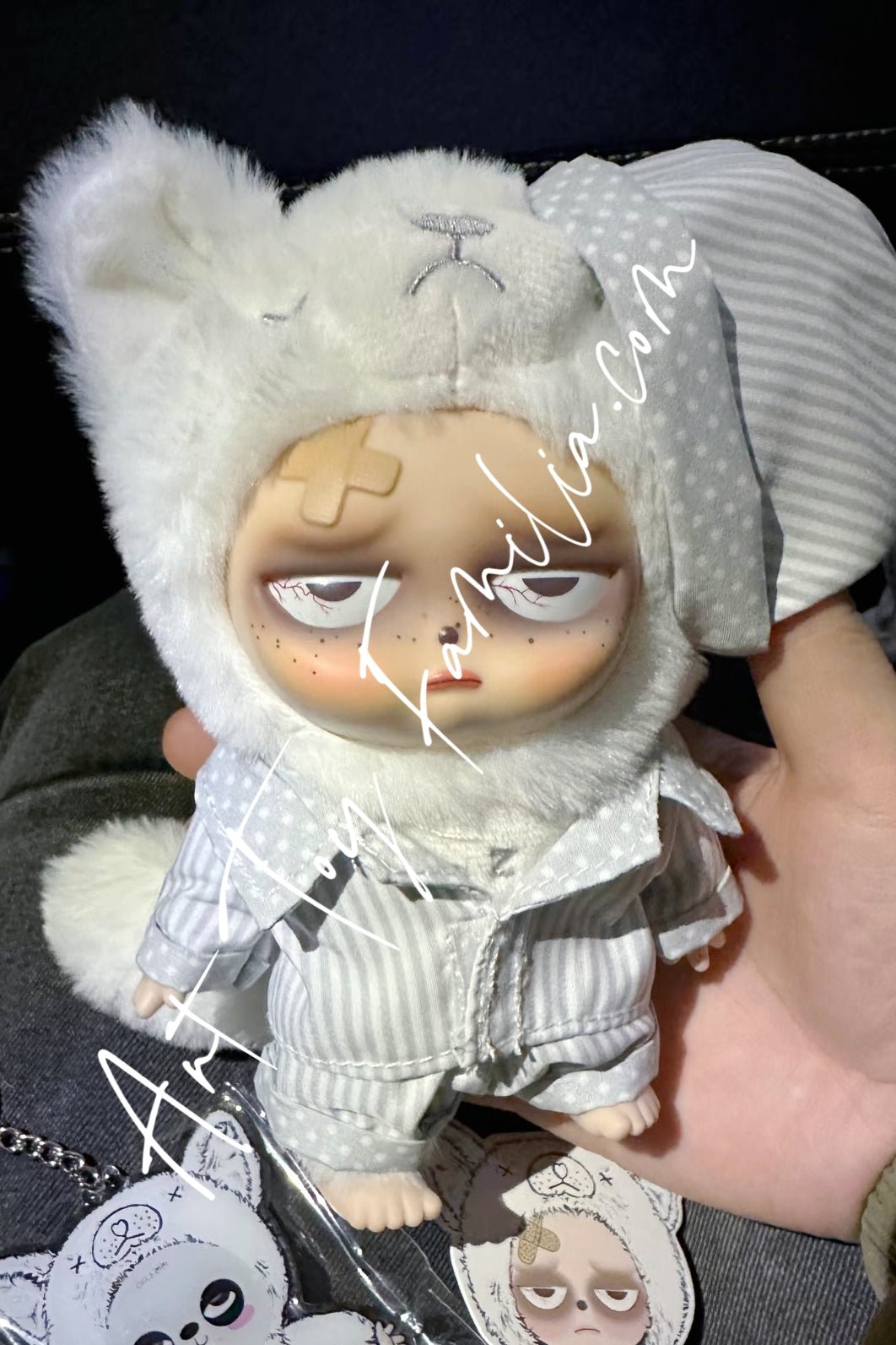Grumpipi Sleepless Grumpipi Series Vinyl Plush Doll – Art Toy Familia