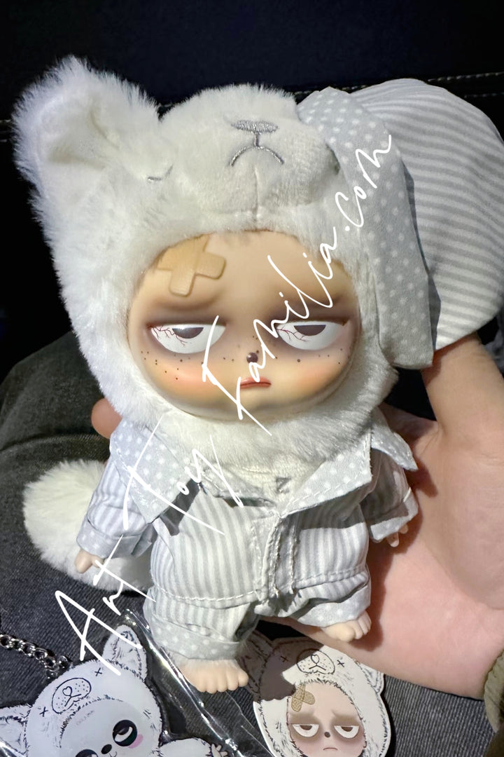 Grumpipi Sleepless Grumpipi Series Vinyl Plush Doll Fa Fa(Secret)