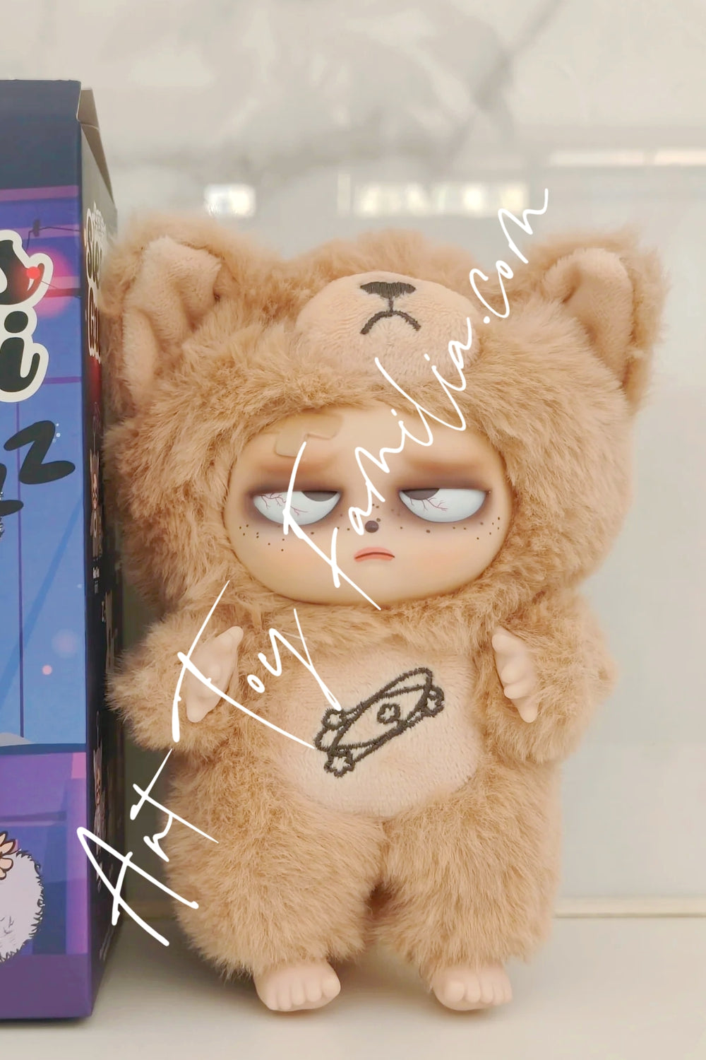 Grumpipi Sleepless Grumpipi Series Vinyl Plush Doll Hun Hun