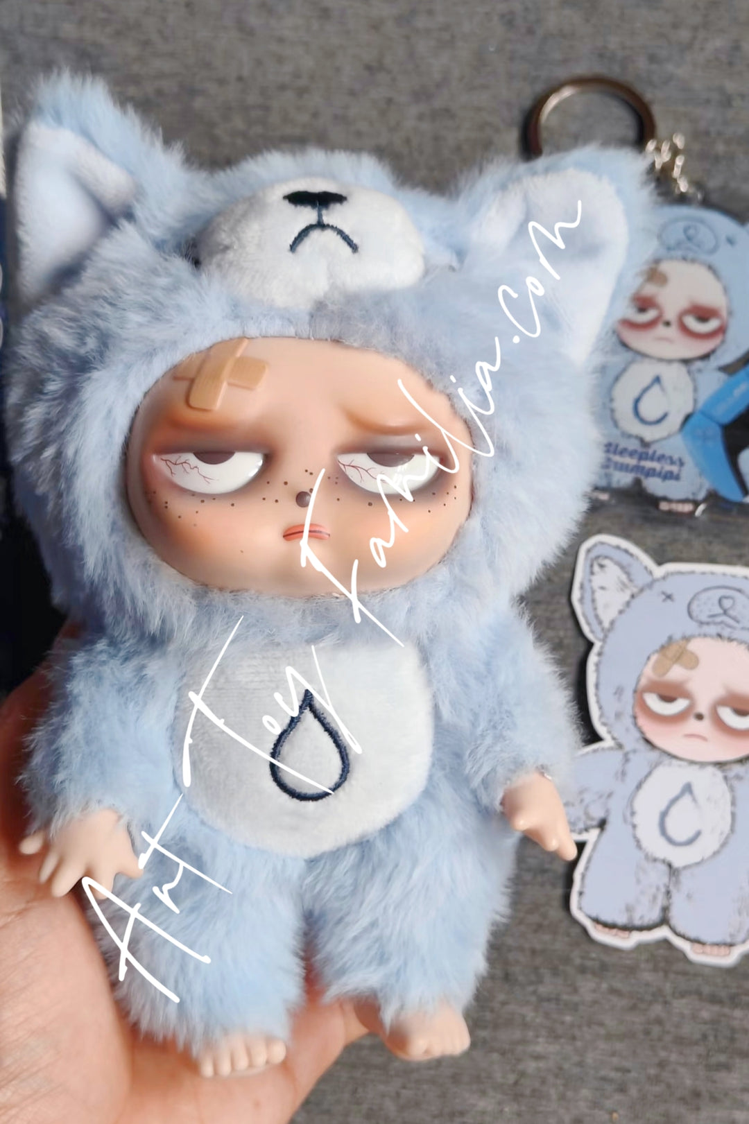 Grumpipi Sleepless Grumpipi Series Vinyl Plush Doll Jiong Jiong