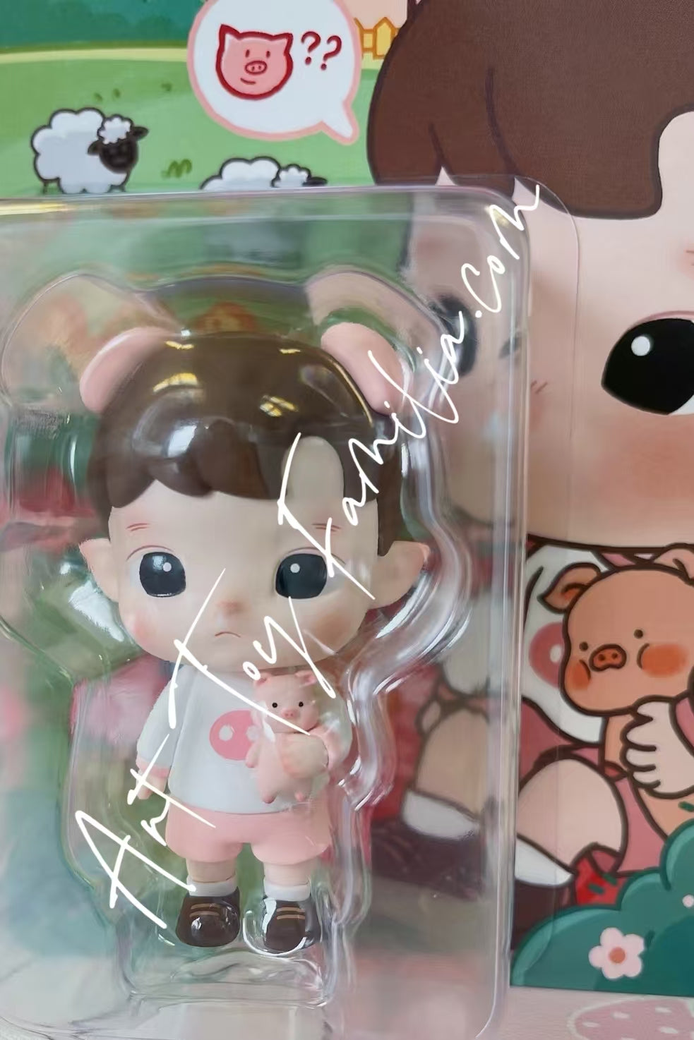 hacipupu the piggy pupu figurine 小猪噗噗吊卡 