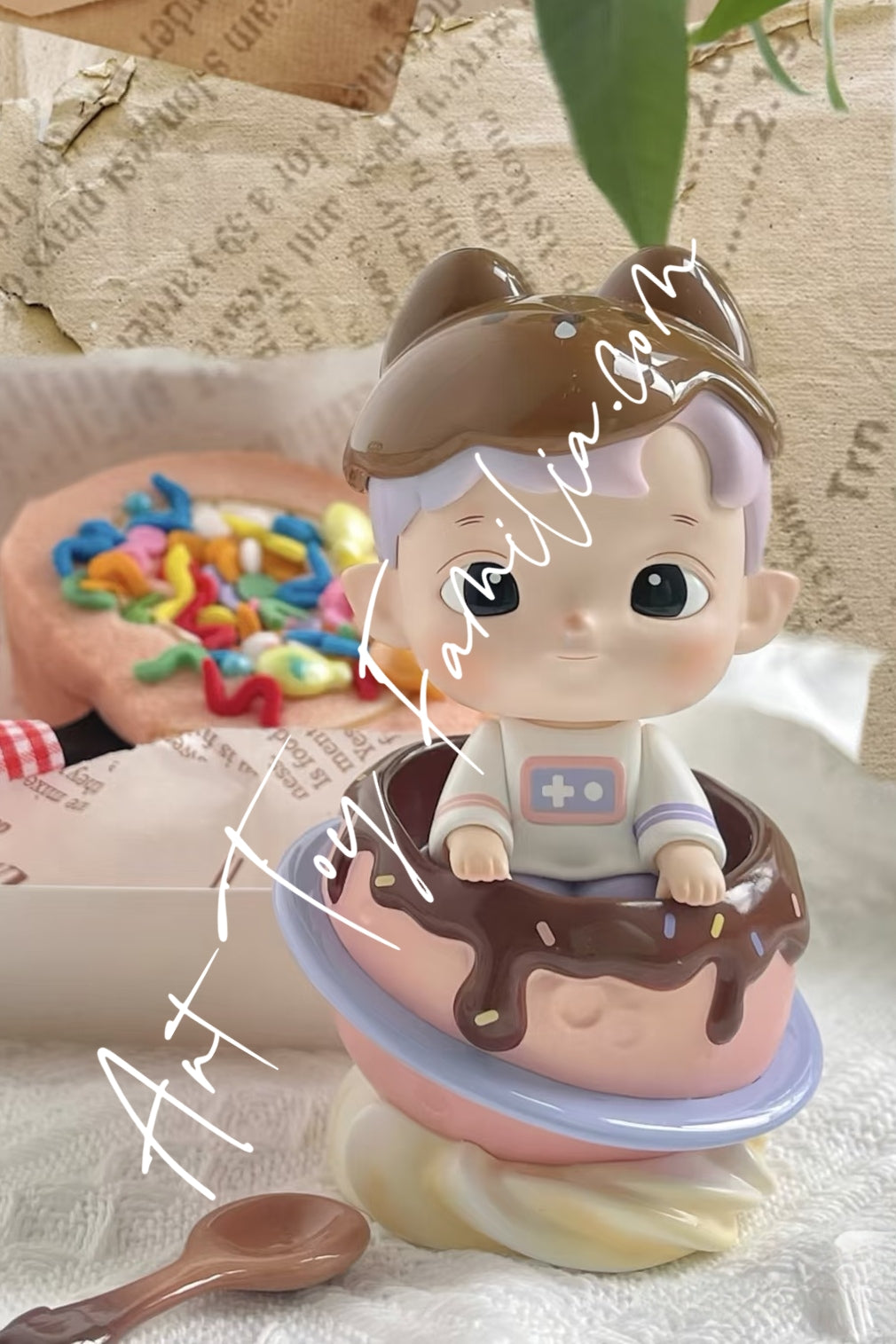 hacipupu the sweetheart figurine 甜心杯吊卡 