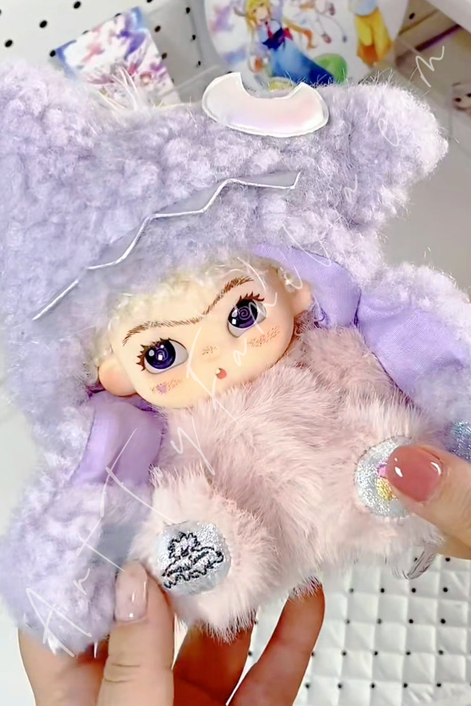 Here Wakuku Whimsy Activated Series Plush Pendant Blind Box Yummy Yummy (Special)