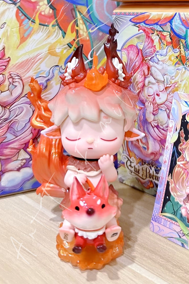 Heyone Mimi The Poem Of Nature Series Blind Box Alkanet
