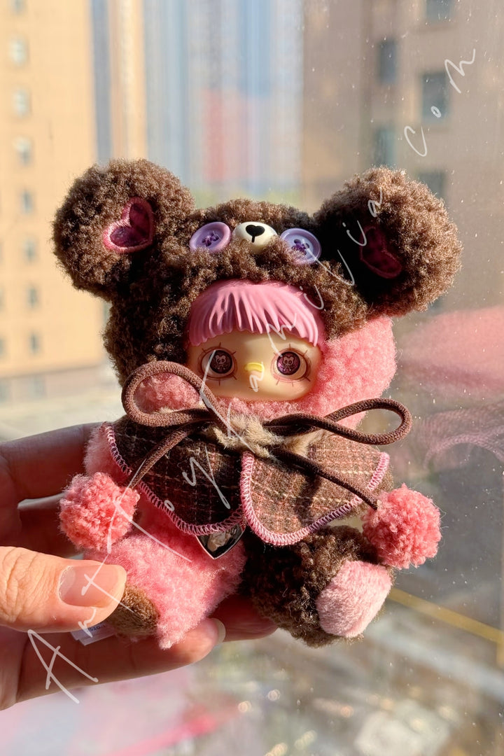 Hi Toy Maymei Tiny Bear Cookie Series Strawberry Oreo
