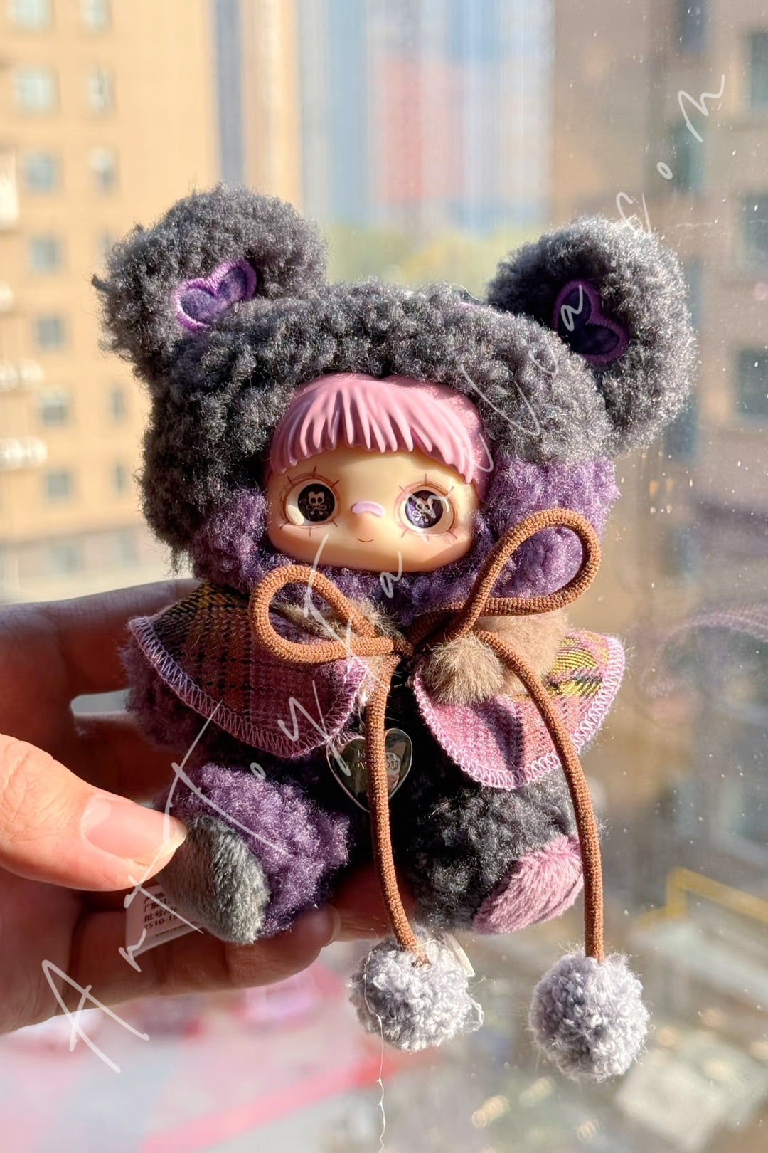 Hi Toy Maymei Tiny Bear Cookie Series Taro Sesame