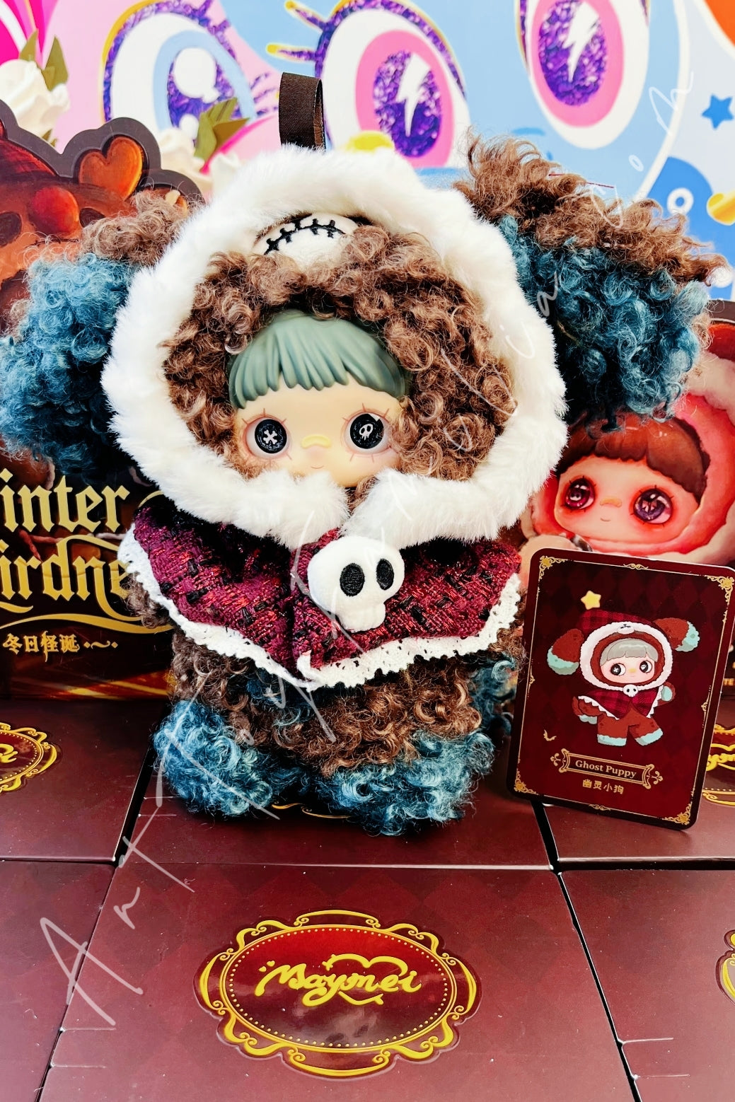 Hi Toy Maymei Winter Weirdness Series Ghost Puppy