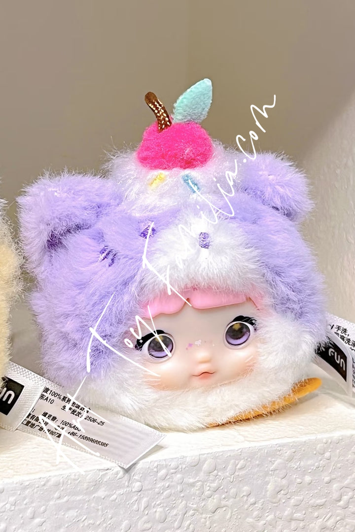 Hi Toy Nommi 100% Sweetness Plush Series Taro With Cream