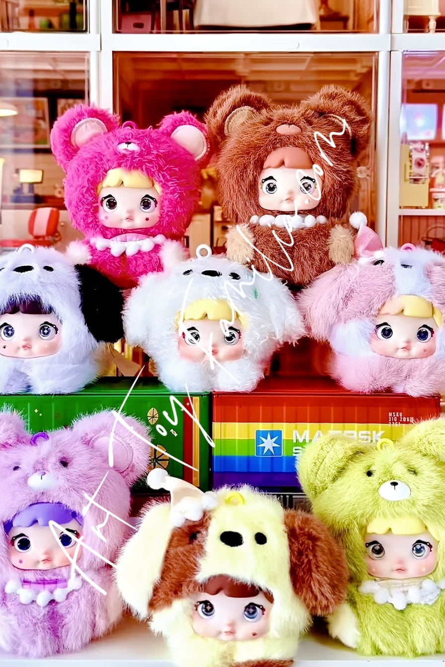 Hi Toy Nommi Baby Series Plush Doll Fullset