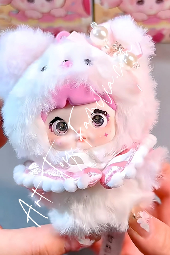 Hi Toy Nommi Baby Series Plush Doll Peach Babe(Secret)