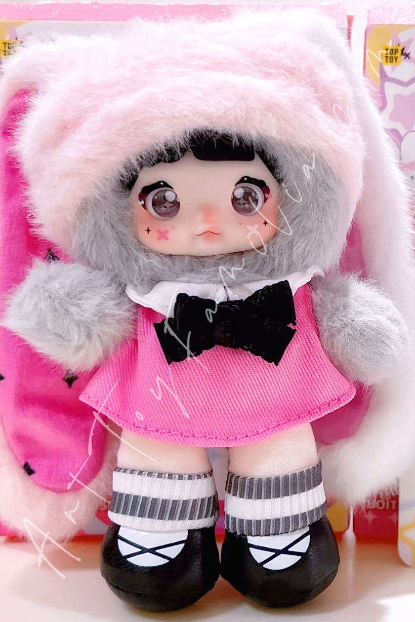 Hi Toy Nommi Pink Energy Series Plush Pendant Luna
