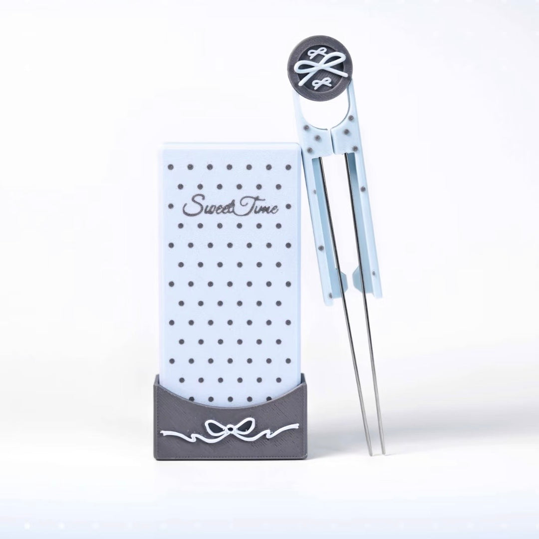 High-Aesthetic Polka-Dot Perler Beads Pen + 2 Bead Shovels – Original Pattern, Easy for Beginners