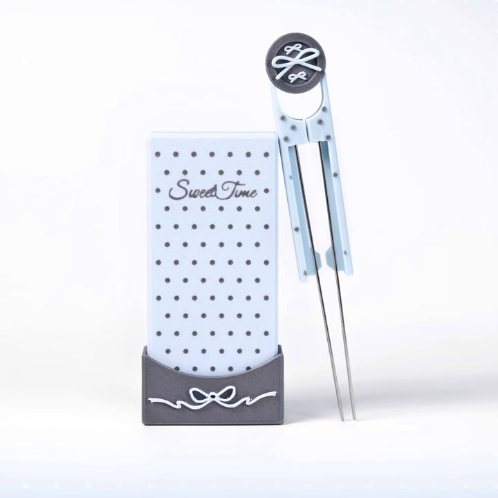 High-Aesthetic Polka-Dot Perler Beads Pen + 2 Bead Shovels – Original Pattern, Easy for Beginners