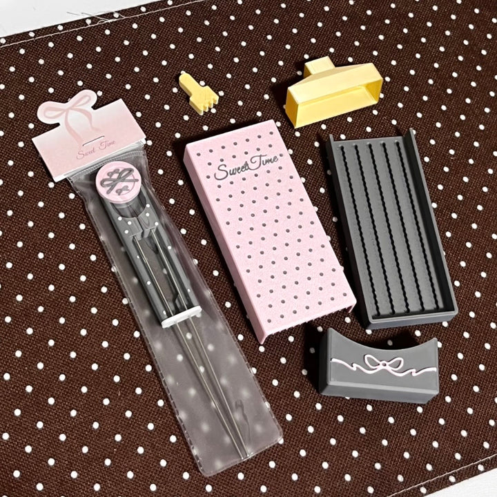 High-Aesthetic Polka-Dot Perler Beads Pen + 2 Bead Shovels – Original Pattern, Easy for Beginners