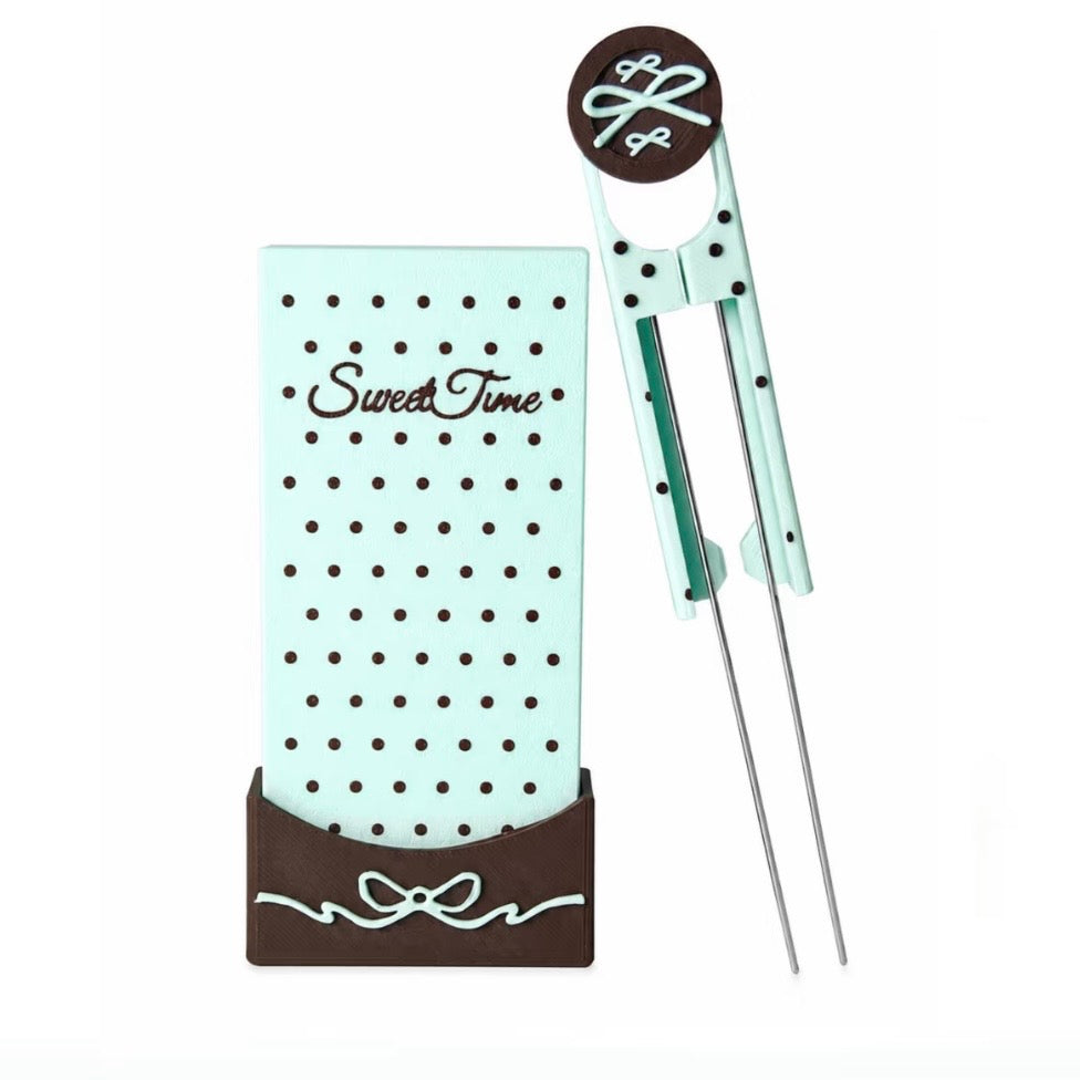 High-Aesthetic Polka-Dot Perler Beads Pen + 2 Bead Shovels – Original Pattern, Easy for Beginners