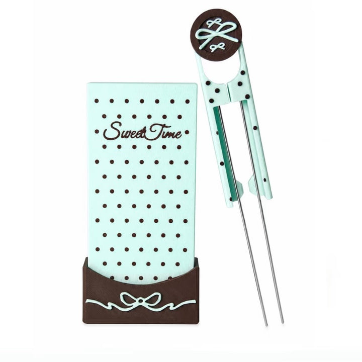 High-Aesthetic Polka-Dot Perler Beads Pen + 2 Bead Shovels – Original Pattern, Easy for Beginners