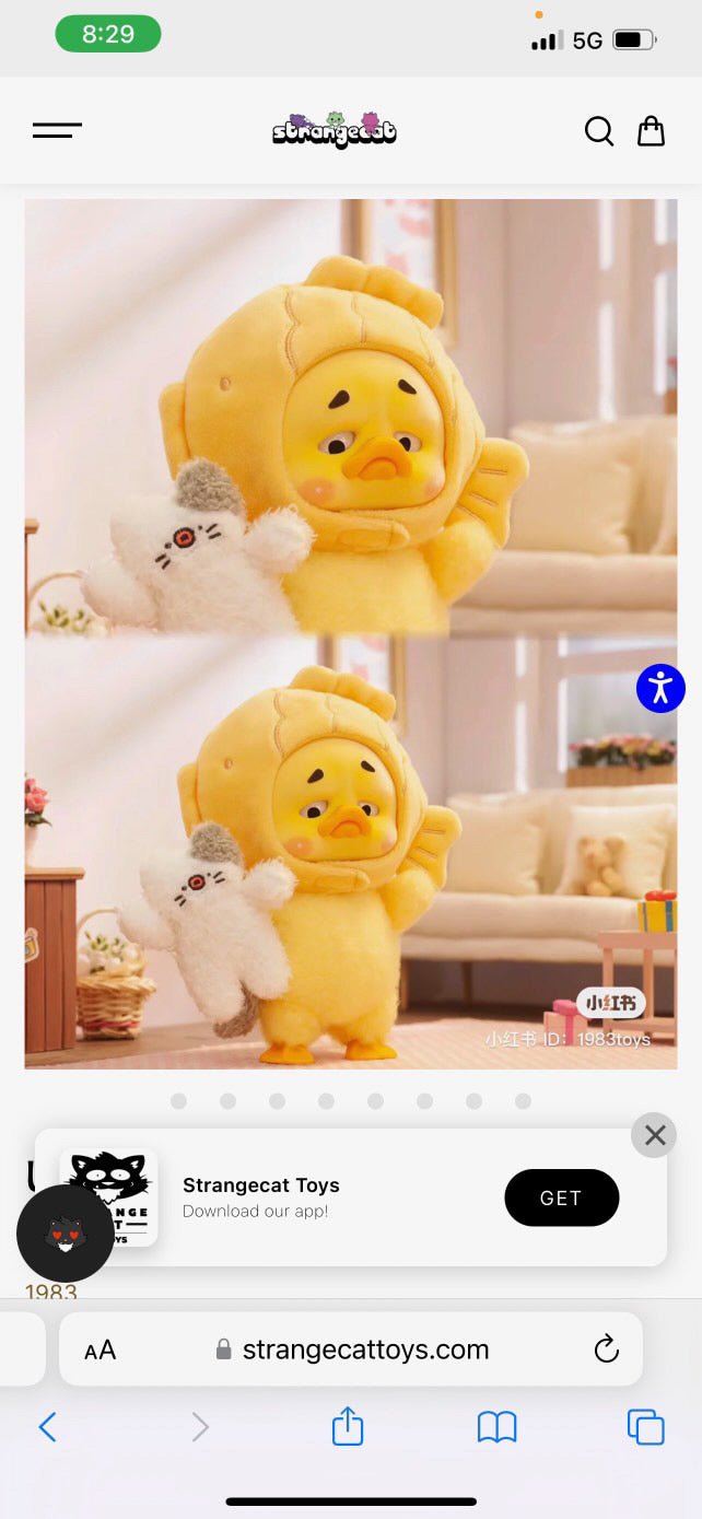 Upset Duck