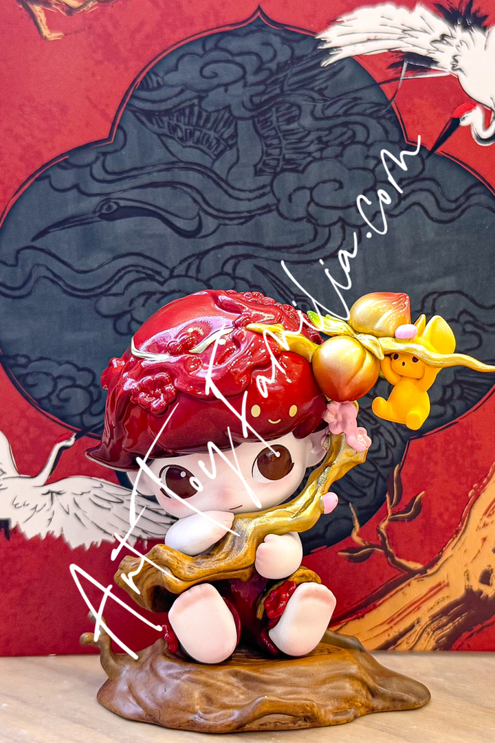 dimoo fruitful branches figurine 金桃压枝吊卡 