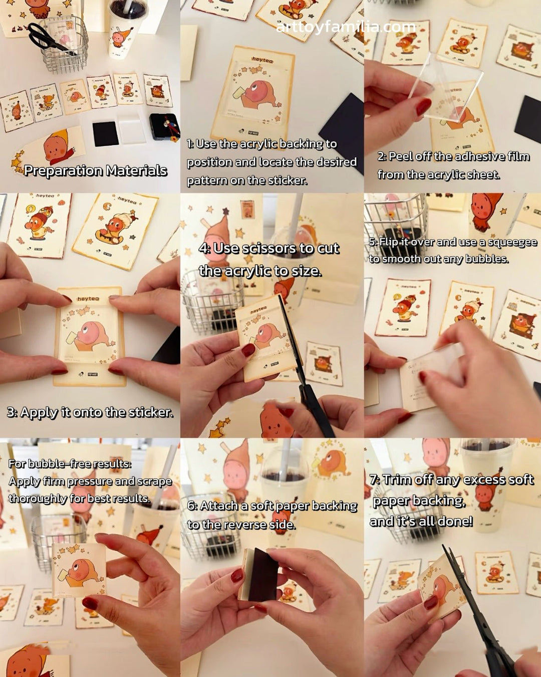 Art Toy Familia - Creator Blindbox DIY Fridge Magnet Kit - 143