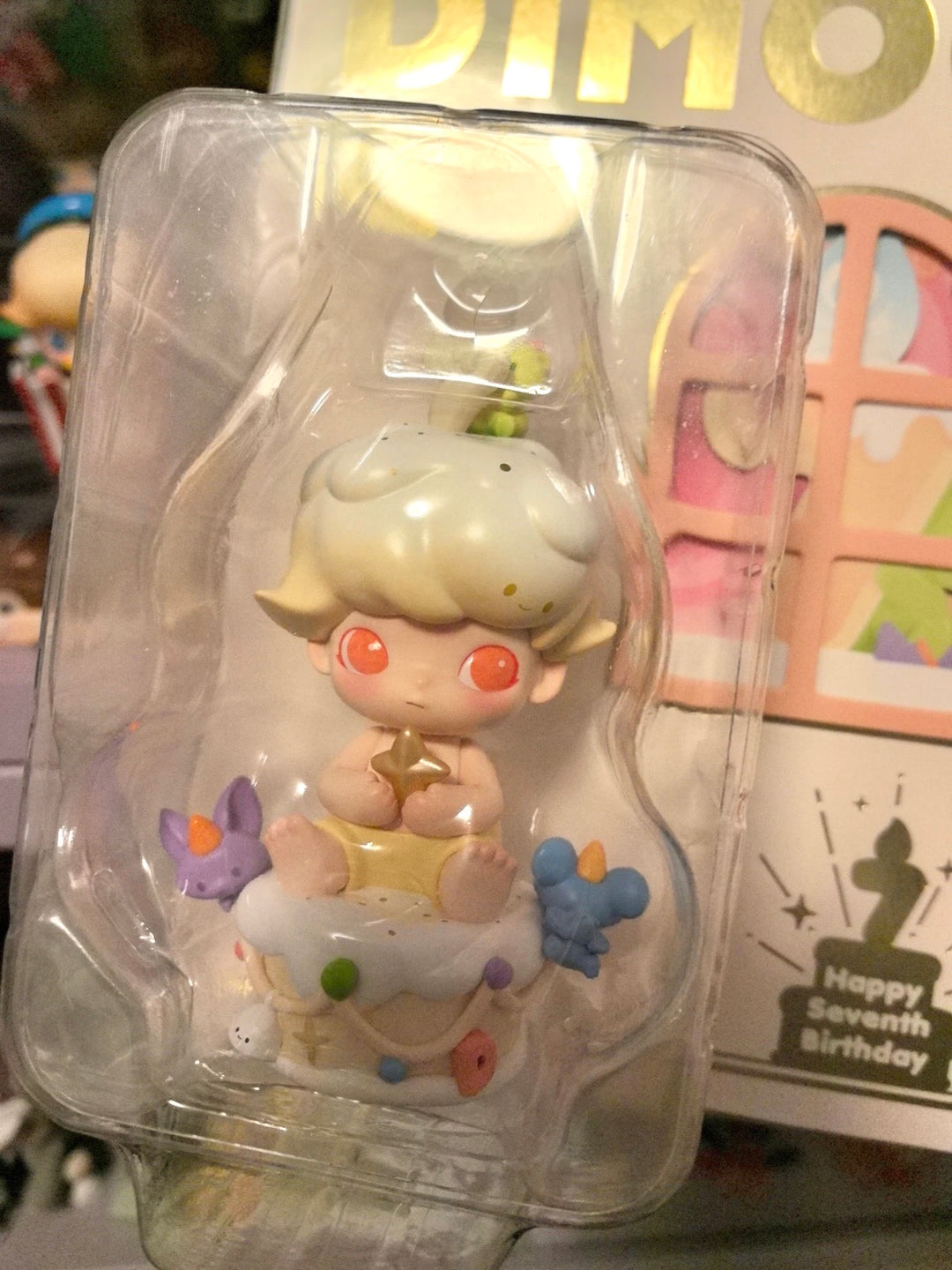 Pop Mart Dimoo 7th Anniversary Birthday Figurine Packaged