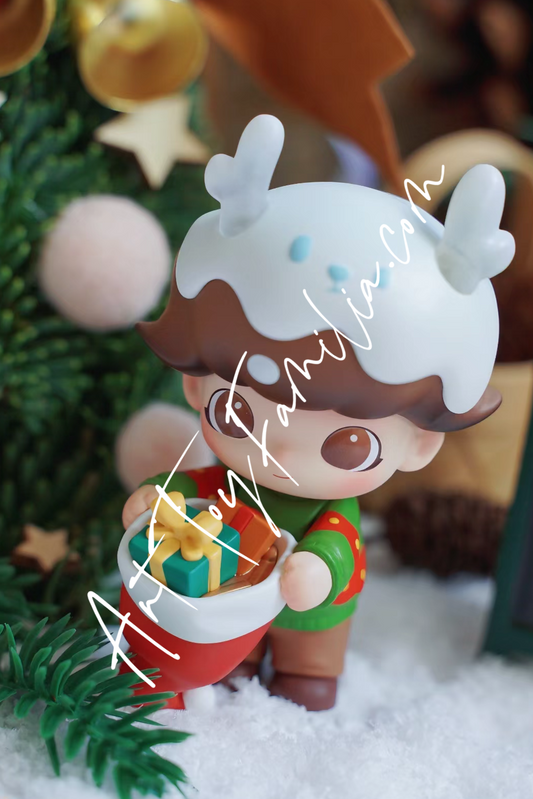 Dimoo Christmas Figurine - 圣诞礼物