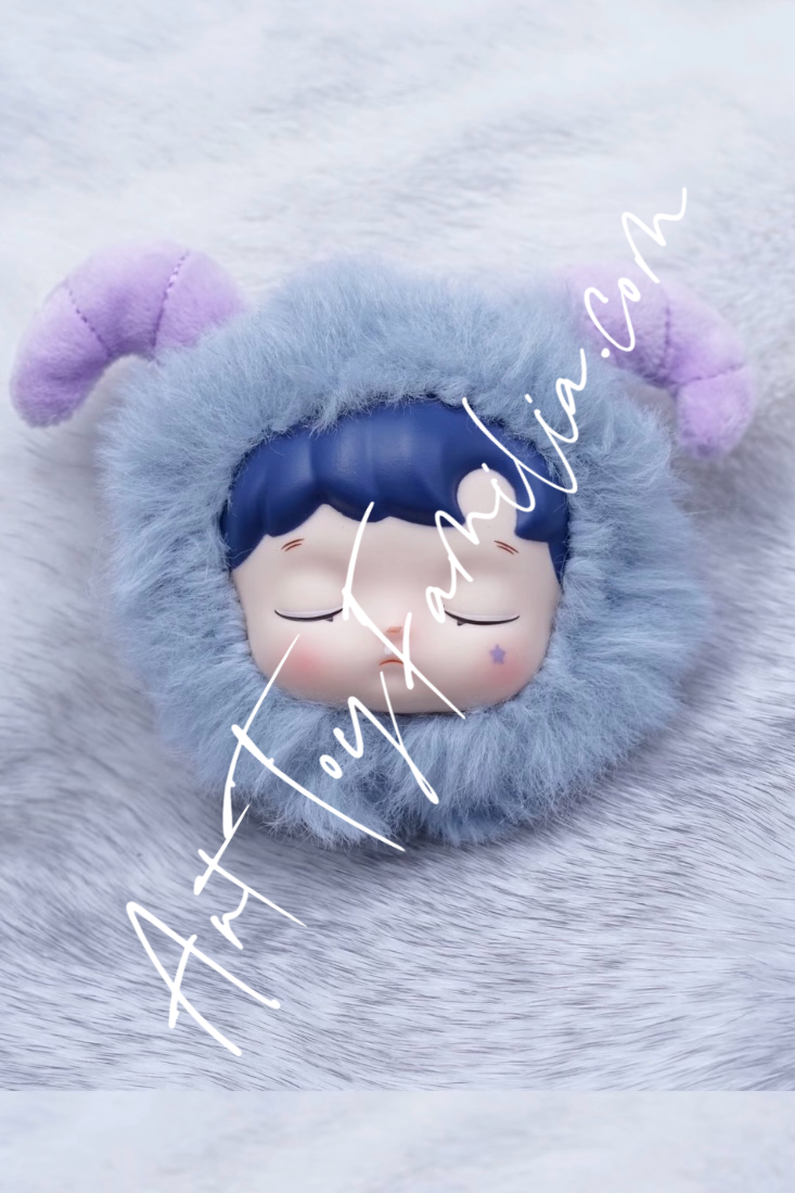 Hacipupu Constellation Series Vinyl Plush - 星座使者系列搪胶毛绒挂件