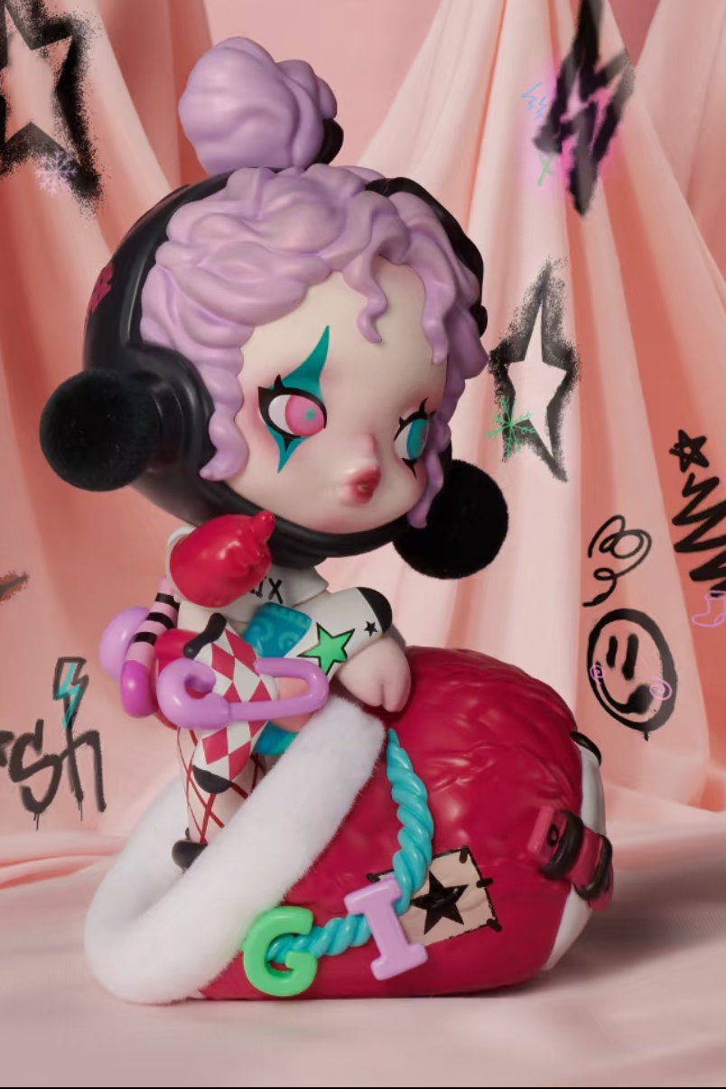 キャラクターグッズ Skullpanda Stocking Surprise Figure Amazon.com: POP MART SKULLPANDA The Stocking Surprise Figure