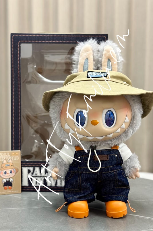 Labubu Fall In Wild Vinyl Plush Doll - 春天野在家搪胶毛绒公仔