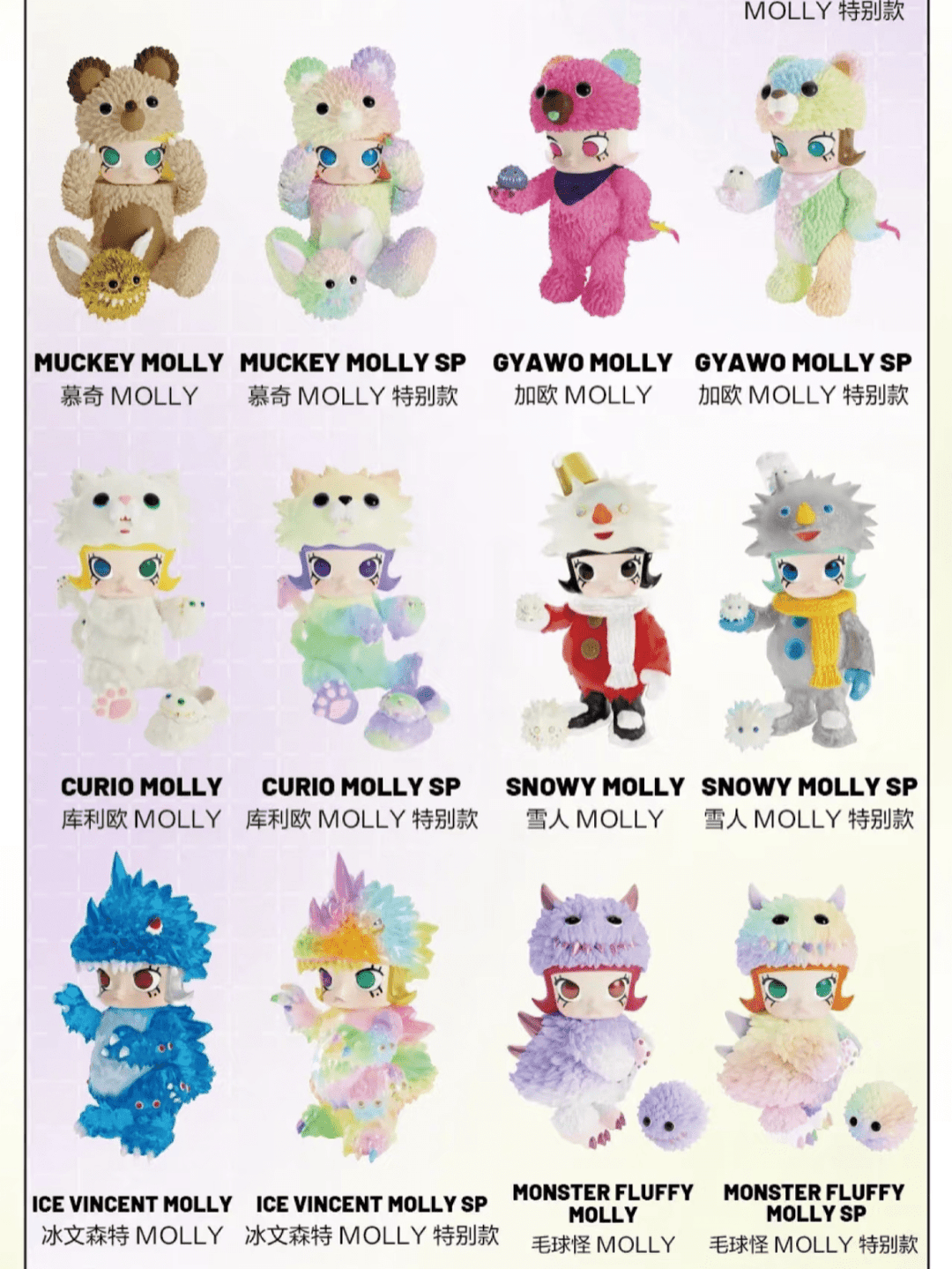 POP MART Molly x Instinctoy Erosion Series – Art Toy Familia POP MART Molly x Instinctoy Erosion Series – Art Toy Familia