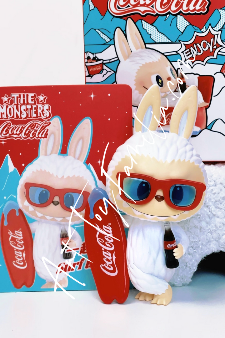 the monsters labubu coca cola series Super Surprise   超级惊喜