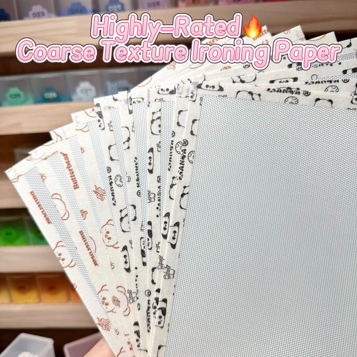 EasyFuse - EasyFuse Ironing Paper for Perler Beads (Heat - resistant, reusable & newbie - approved) - B007 Medium 3 - Pack (20×15cm)