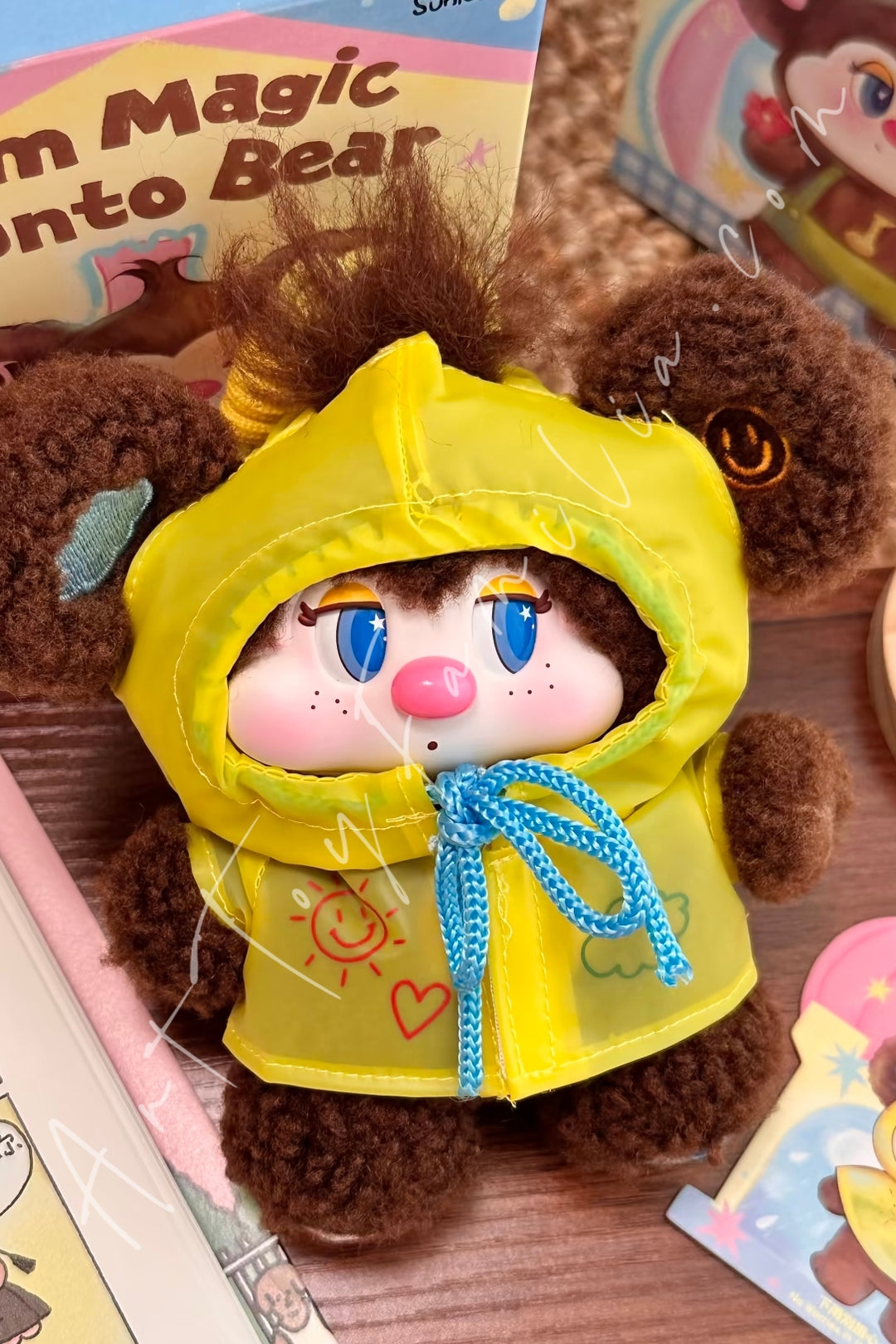 JoToys SuntoBear I'm Magic SunTo Bear Series Plush Blind Box No Worries in the Rain