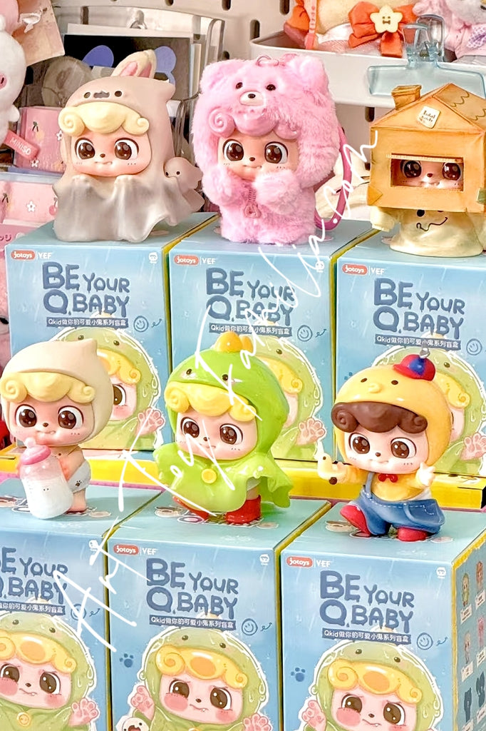 Qbaby Qkid　キューベイビーキーホルダー Jotoys_Q.Kids_Be_Your_Q.