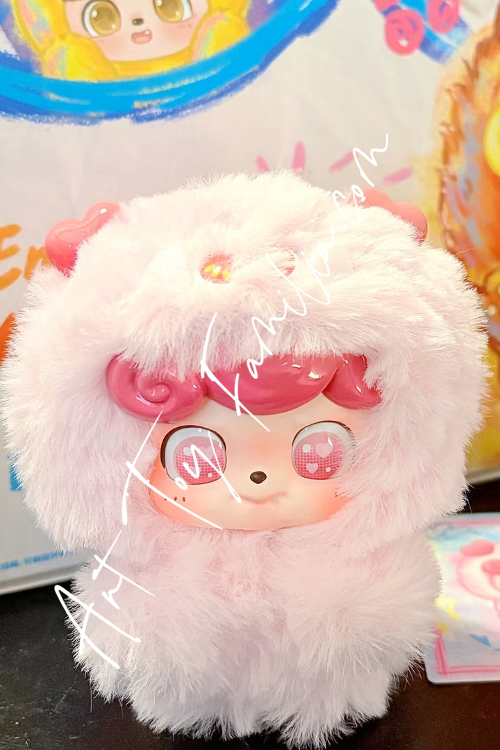 Jotoys Q.Kids Emotional Hairy Monsters Series Affection